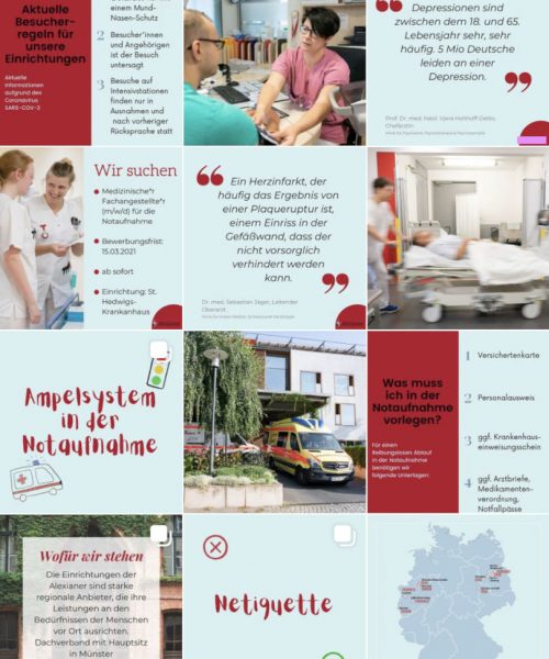 Hospital Group Social Media