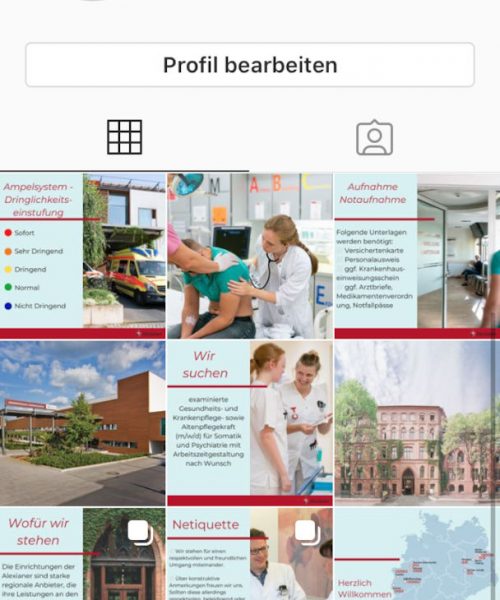 Hospital Group Social Media